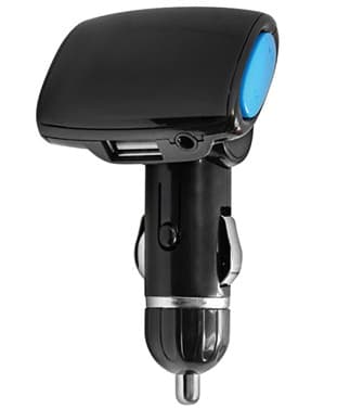 Xwave BT67 blue FM transmiter za automobil sa daljinskim upravljačem