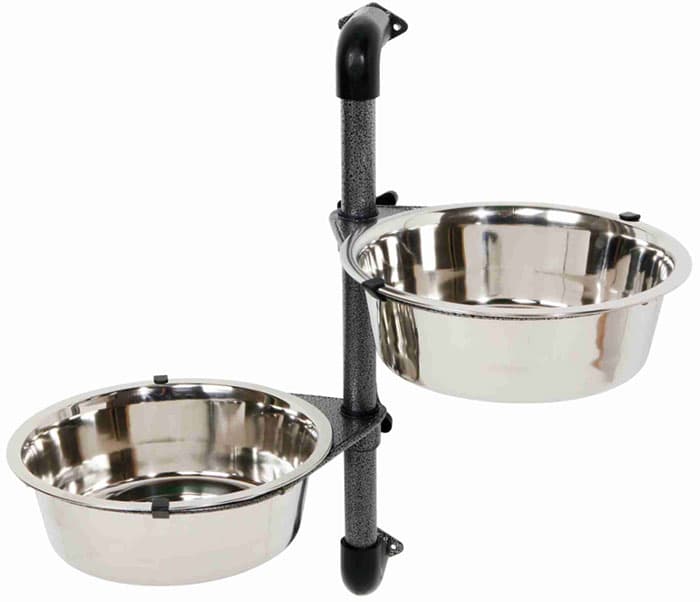 Nosač za zid sa posudama za hranjenje psa Trixie 25005