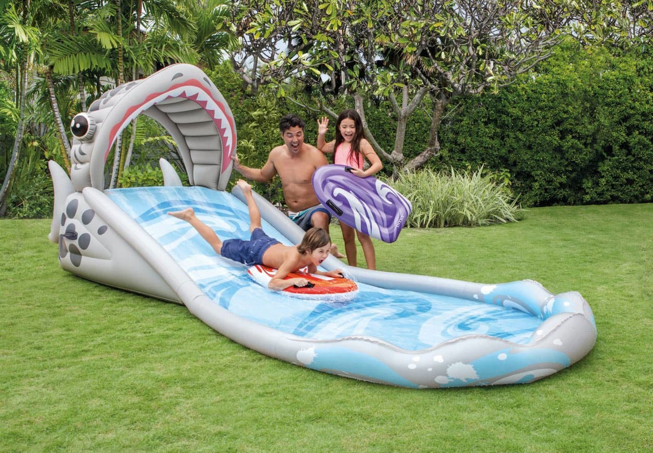 Veliki Vodeni Tobogan Na Naduvavanje Intex 57159 Surf N Slide