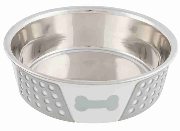 Posuda 17cm sa silikonskom oblogom za hranjenje psa Trixie 25256