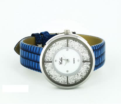 Sat sa Swarovski kristalima plavi