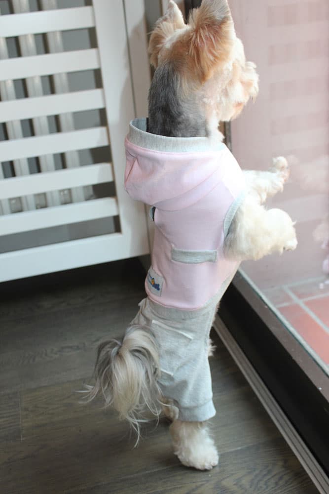 NunaNai pets odelce za pse roze S/M