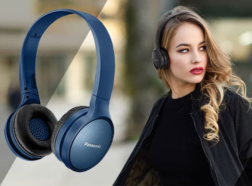 Panasonic Bluetooth slušalice RP-HF410BE-A