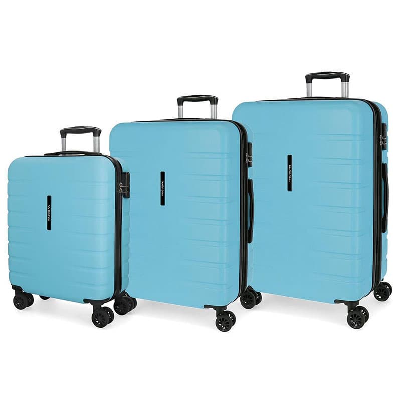 Koferi Movom Turbo Sky Blue Set 55cm-69cm-79cm 58294