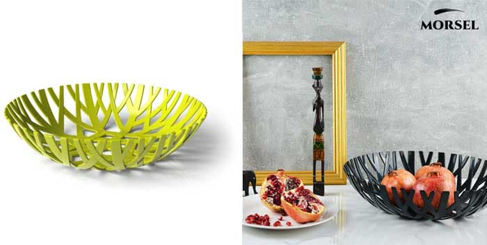 Morsel Činija za voće Savanna Yellow Green