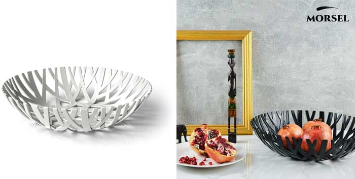 Morsel Činija za voće Savanna White Ivory