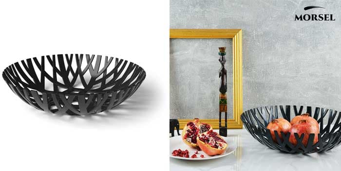 Morsel Činija za voće Savanna Night Black