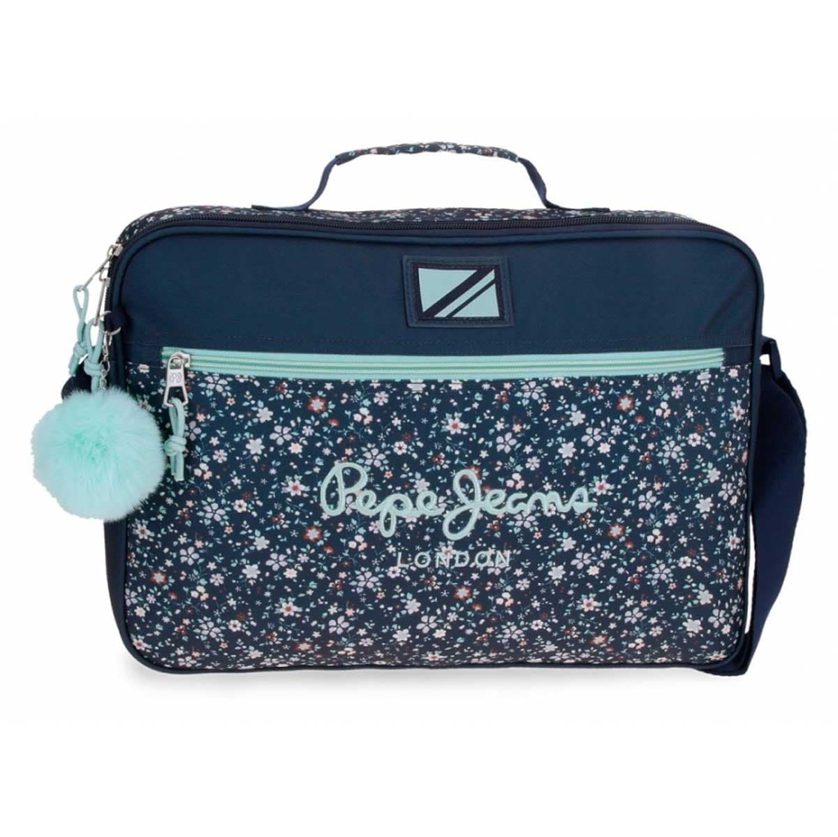 Torba za laptop školska torba 38cm Pepe Jeans Alenka navy 67153