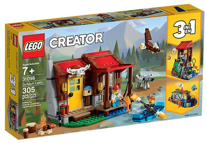 LEGO® Creator Kocke 3u1 - Koliba za pecanje 31098