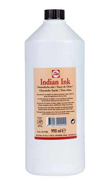 TALENS Indian Ink - Kineski tuš 990ml crni 690250