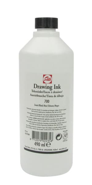 TALENS Drawing Ink - Tuš 490ml crni 690251