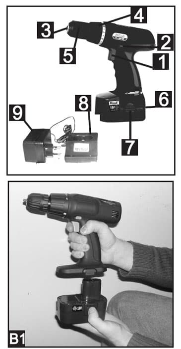 Aku bušilica WAS18-1 71201801