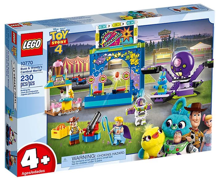 LEGO® Kocke Disney Toy Story 4 - Priča o igračkama - Baz, Vudi i karneval 10770