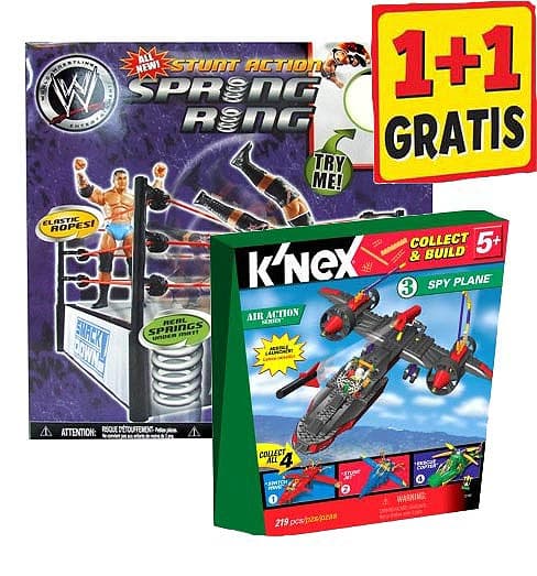 Knex Špijunski Avion + Ring Za Kečere KN12180