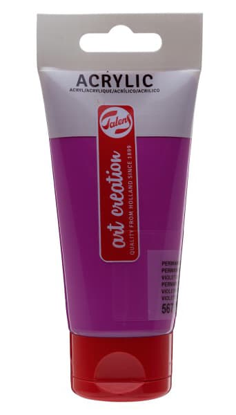 TALENS Art Creation Acrylic Colour Tube - Akrilna boja Permanent Red Violet 567 75ml 692567