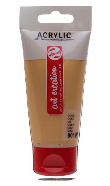 TALENS Art Creation Acrylic Colour Tube - Akrilna boja Gold 801 75ml 692801