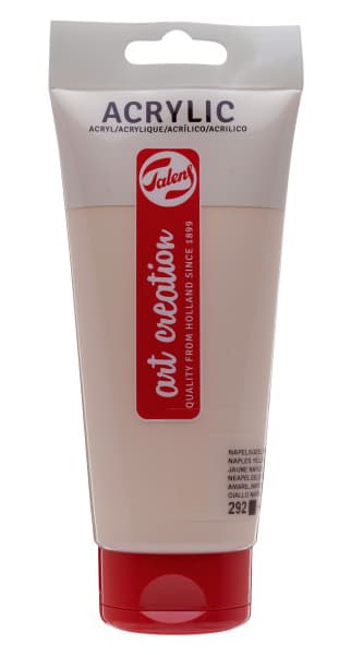 TALENS Art Creation Acrylic Colour Tube - Akrilna boja Naples Yellow Red Light 292 200ml 693292