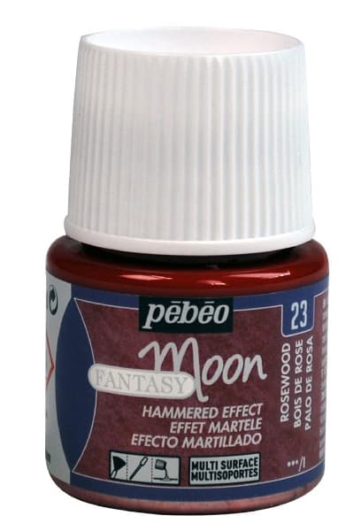 PEBEO Fantasy Moon Hammered Effect - Rosewood 23 - Boja sa efektom PALISANDAR 45ml 664340