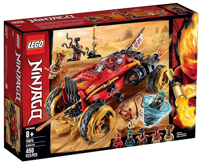 LEGO® Kocke NINJAGO - Nindža vozilo Katana 4x4 70675