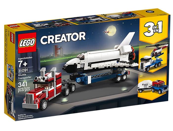 LEGO® Kocke Creator 3u1 - Transporter šatla 31091