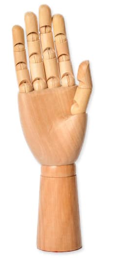 POP ABLE Model za crtanje MANIKIN - desna muška šaka 30cm 616011