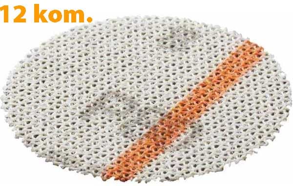 Bosch Brusna mreža 12 kom. 40 mm Granulacija 80 Za alat EasyCurvSander 12