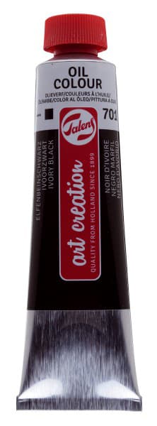 TALENS Art Creation Oil Colour - Uljana boja KOŠTANA CRNA 40ml 695701