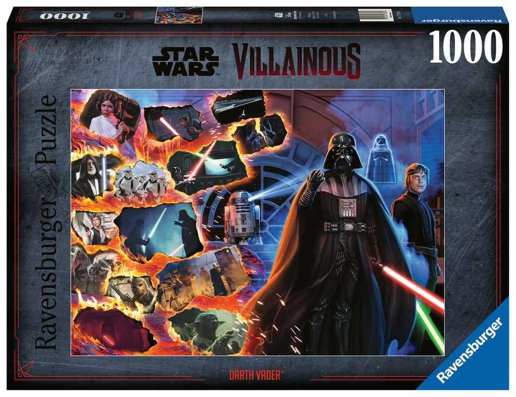 Puzzle slagalica 1000 delova Darth Vader Star Wars Villainous Ravensburger 17339