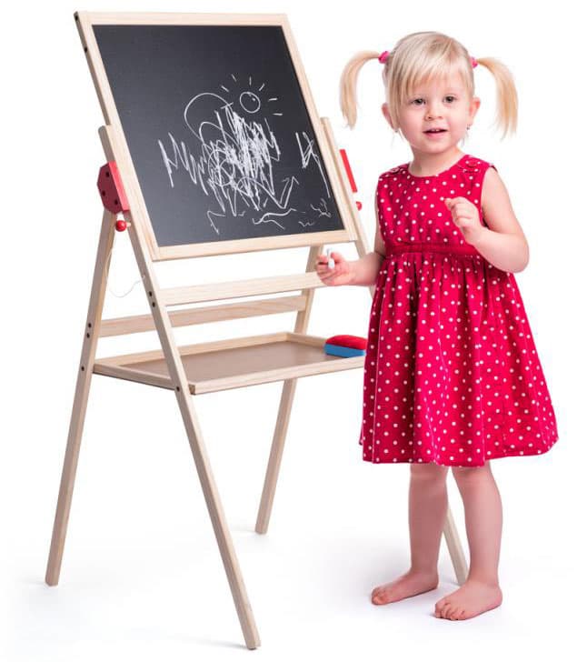 Dvostrana tabla za crtanje 101cm Goya Woodyland 91200