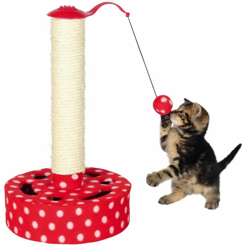 Igračka za mačke - Grebalica sa lopticom Trixie 4292