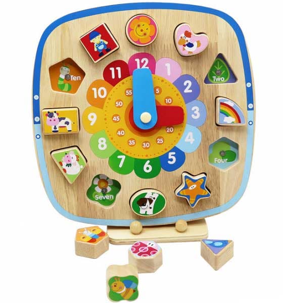 Pino Toys Dečiji sat za učenje Uklapalica sa magnetima 8644