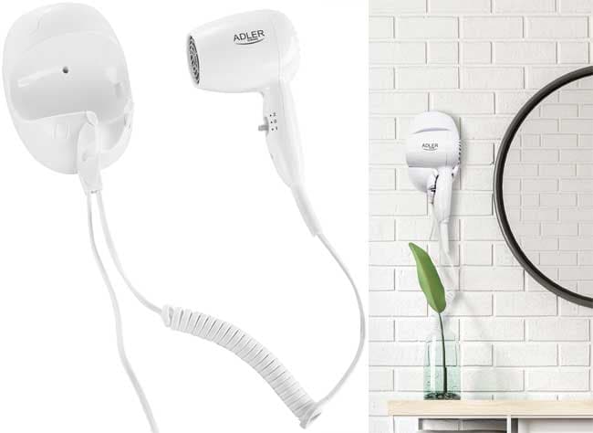 Hotelski zidni fen za kosu Adler AD2252