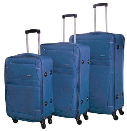 Enova Komplet kofera 55/69/79cm Doha Blue 521140