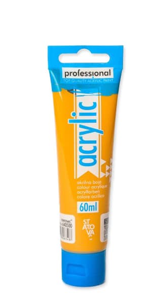 PROFESSIONAL Acrylic - Akrilna boja Žuti oker 60ml 640500