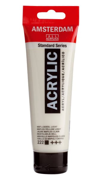 TALENS Amsterdam Akrilna boja - Akrilik - Svetla napuljsko žuta 120ml 680222