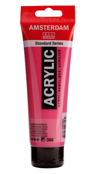 TALENS Amsterdam Akrilna boja - Akrilik - Quinacridone roze 120ml 680366