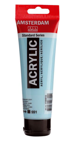 TALENS Amsterdam Akrilna boja - Akrilik - Svetla nebo plava 120ml 680551