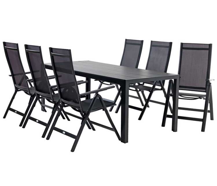 Baštenska garnitura Tirol Plus Sto i šest stolica