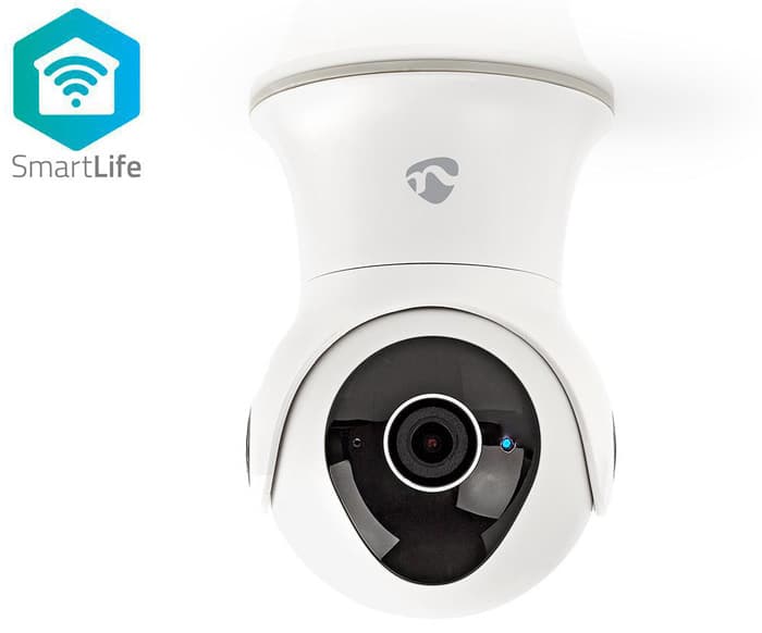 Wi-Fi Full HD IP kamera za video nadzor Nedis WIFICO20CWT