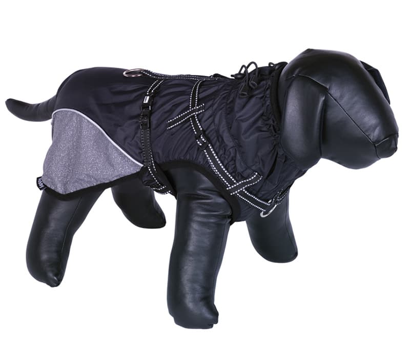 Nobby Kabanica sa amom za pse Akam Black leđa 32cm 65354