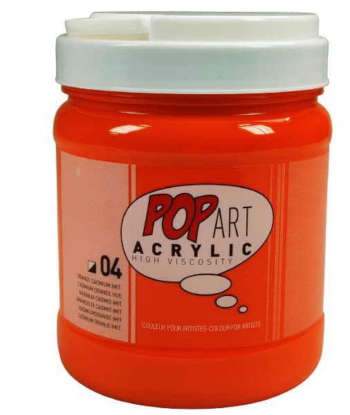 PEBEO Pop Art - Akrilna boja Akrilik 700ml Kadmijum narandžasta 661304