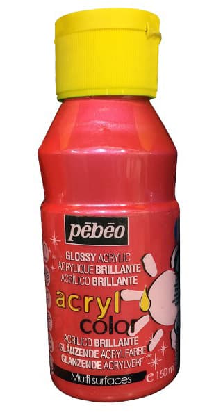 PEBEO Acrylcolor - Akrilne boje za decu ROZE 150ml 668157