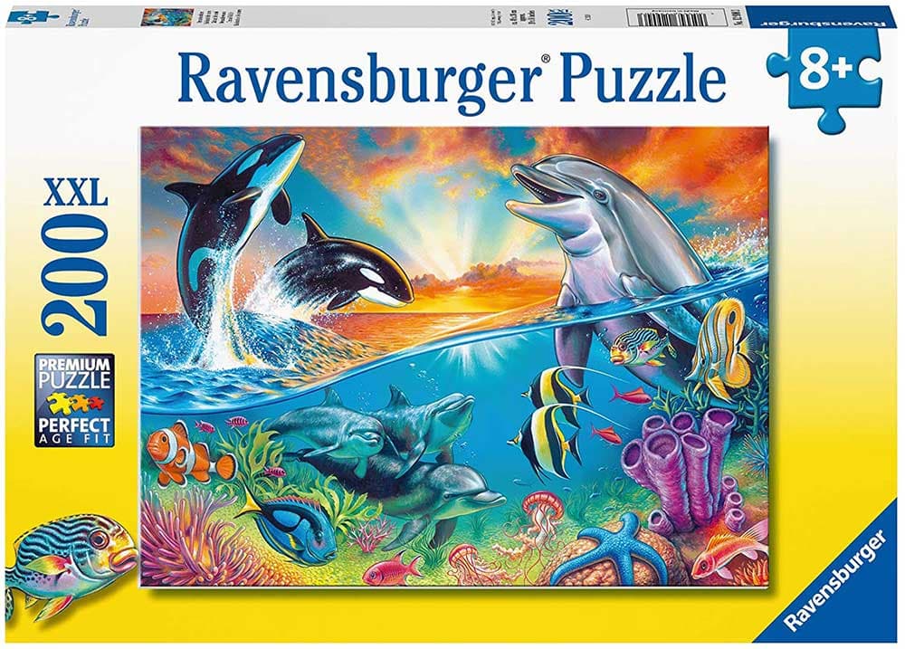 Puzzle 200 delova Stanovnici okeana Ravensburger 12900