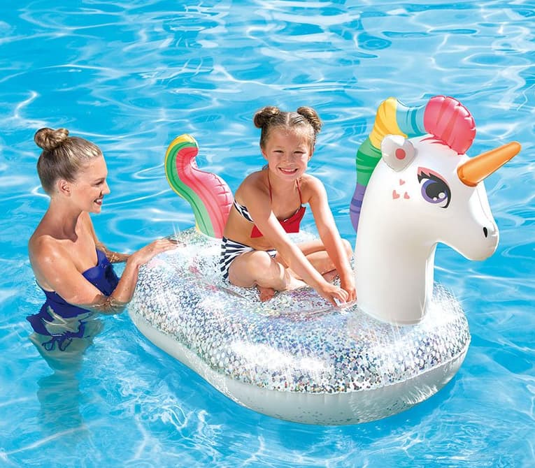 Polygroup Dečiji dušek za vodu Jednorog Summer Waves