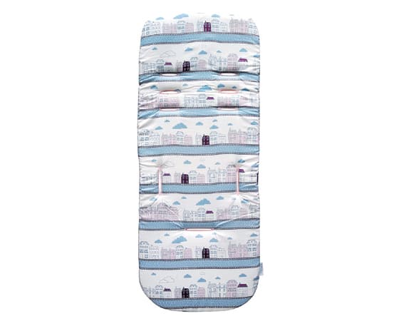 KIKKA BOO Uložak za kolica od memorijske pene CANDY STREETS 31106010010