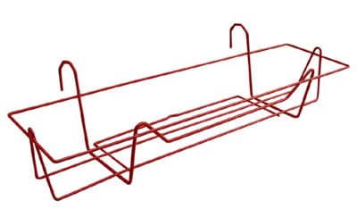 Balkonska korpa Irena 80cm srebrno-crna 2427 3kom
