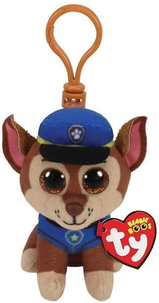 TY Beanie Boos Privezak Plišana igračka Paw Patrol Chase 41276