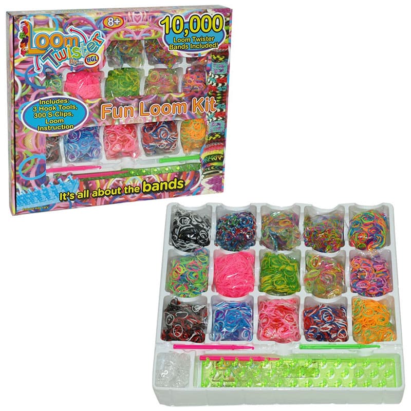 Loom Twister set od 10000 gumica za izradu narukvica