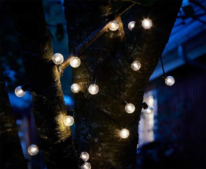 LED lampice na baterije za spoljašnji prostor