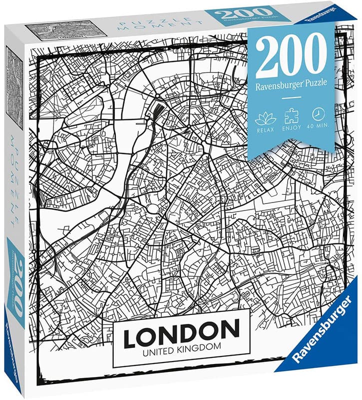 Ravensburger Puzzle moment Slagalica za odrasle 200 delova - Mapa Londona 12963